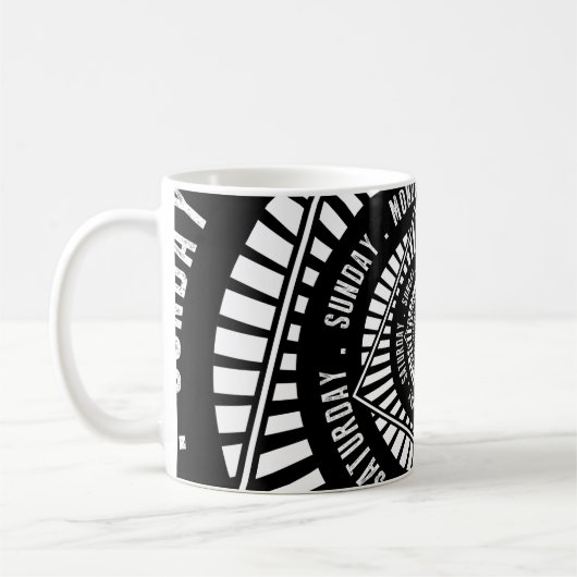 Mug Jours de la semaine (Gauche)