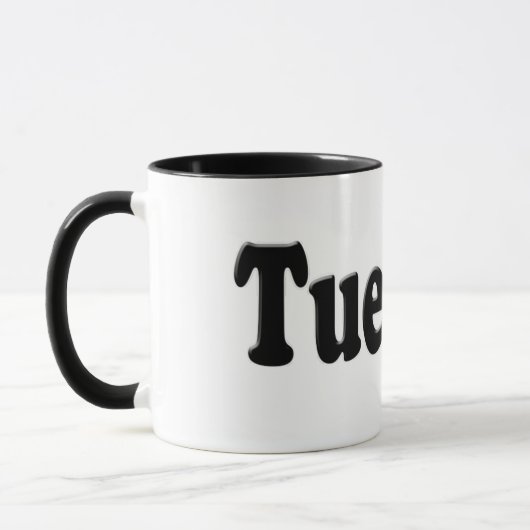 Mug Jours de la semaine - Mardi (Gauche)