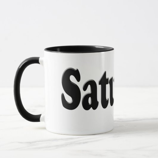 Mug Jours de la semaine - Samedi (Gauche)