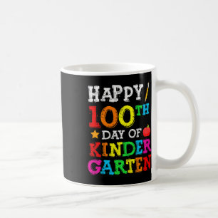 Mug Jours De L'École 100E Jour De L'École Maternelle