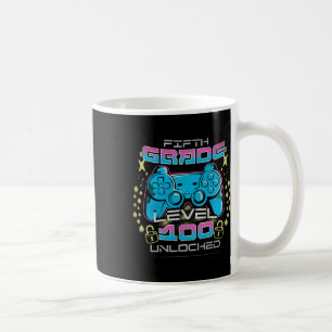 Mug Jours De L'École 5E Niveau Déverrouillé Jeu Vidéo