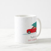 Mug Jours de Noël aux enfants mignons Personnalisé (Devant droit)