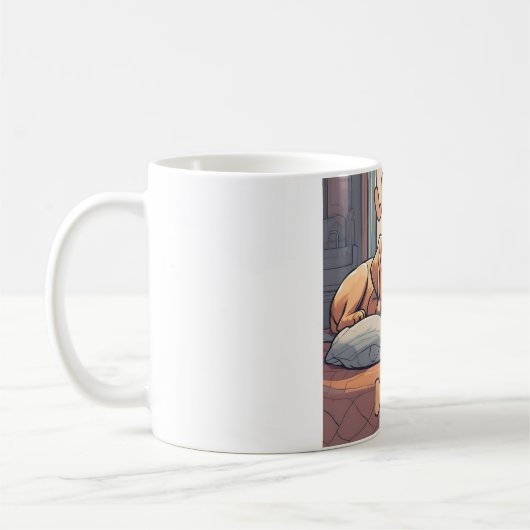 Mug Jours de pelage - Chiot (Gauche)