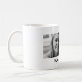 Mug Jours de soeurs monochromes mignonnes (Gauche)