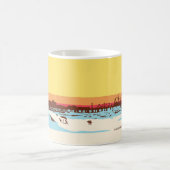 Mug Jours de surf - Île Galveston, Jetée de plaisance (Centre)