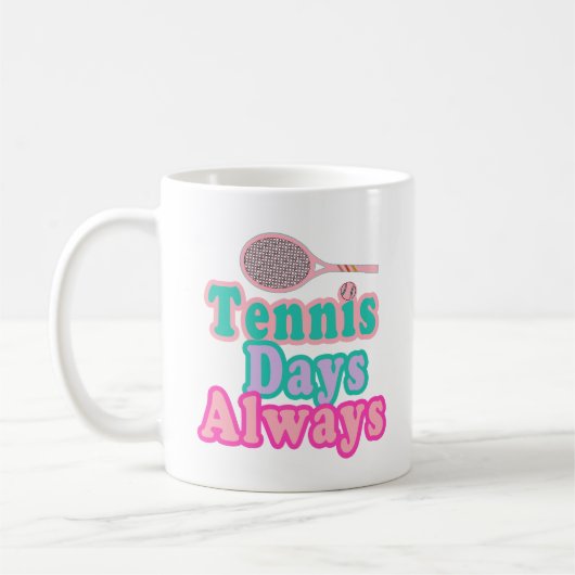 Mug Jours de tennis (Gauche)