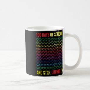 Mug Jours D'École Et Toujours Aimer Il 100 Jours De Sc