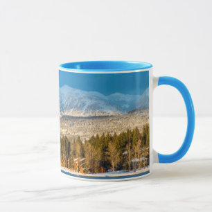 Mug Jours Derniers Lumière Sur Les Pistes De Ski De Ch