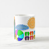 Mug Jours d'été paresseux (Centre)
