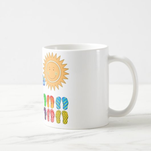 Mug Jours d'été paresseux (Droite)