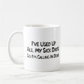 Mug Jours en difficulté (Gauche)