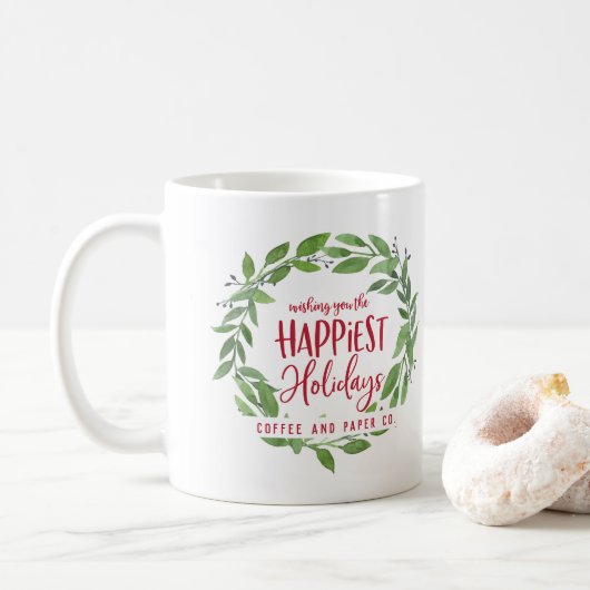 Mug Jours fériés fêtes d'entreprise (Avec donut)