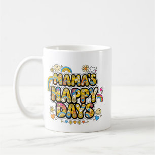 Mug Jours heureux de maman PNG - Visage souriant groov