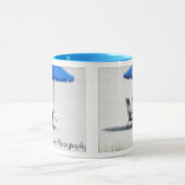 Mug Jours paresseux d'été (Centre)