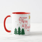 Mug Jours Soyez Joyeux et brillants Citations Arbres G (Gauche)