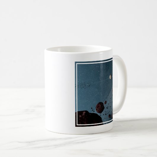 Mug Jovian Trojans Astéroïdes. (Devant droit)