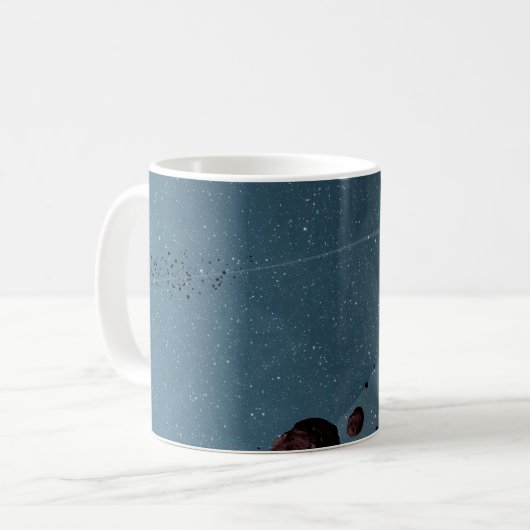 Mug Jovian Trojans Astéroïdes. (Devant gauche)