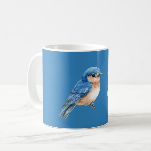 Mug Joy Blue Bird (Devant gauche)