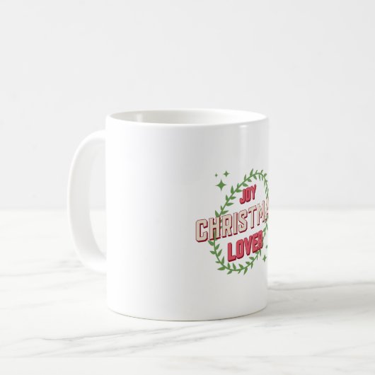 Mug Joy Christmas Lover (Devant gauche)