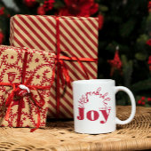 Mug Joy Inspirational Christian Modern Typographie Rou