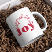 Mug Joy Inspirational Christian Modern Typographie Rou