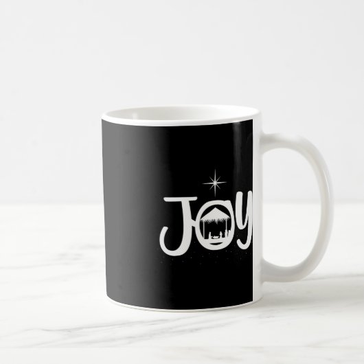 Mug Joy Jesus Scène de la Nativité Cool Vêtements de N (Droite)