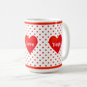 Mug Joy Love Yoga Heart (Devant droit)
