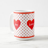 Mug Joy Love Yoga Heart (Devant gauche)