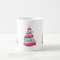 Joy to the World Christmas Citation Typographie