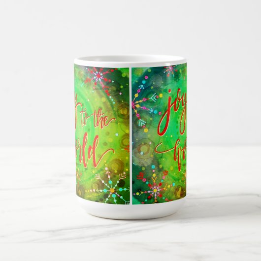 Mug Joy to the World snowflake (Centre)