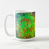 Mug Joy to the World snowflake (Gauche)