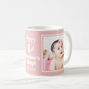 Mug Joyeuse 1ère fête des Mères 2 Collage photo Bébé R