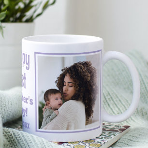 Mug Joyeuse 1ère fête des Mères 2 Photo Lavande Nouvel