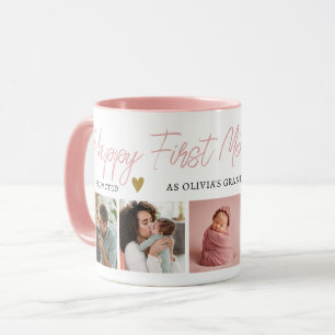 Mug Joyeuse 1ère fête des mères en tant que grand-mère