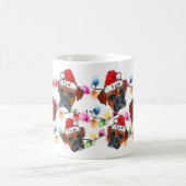 Mug Joyeuse boîte de Noël portant le chapeau du Père N (Centre)