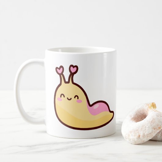 Mug Joyeuse boue mignonne (Avec donut)