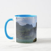 Mug Joyeuse cascade du Nouvel An (Gauche)