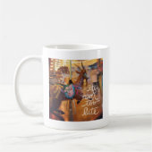 Mug Joyeuse chèvre Il n'est jamais trop tard (Gauche)