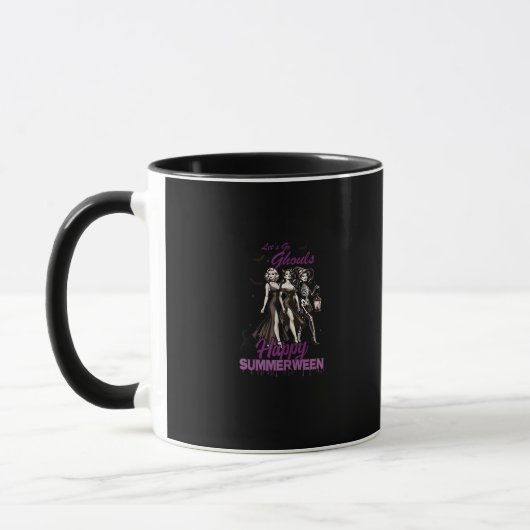 Mug Joyeuse équipe de filles de Ghoul Summerween (Gauche)