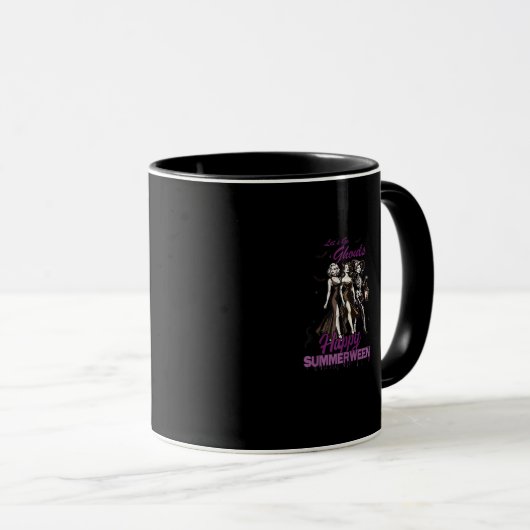 Mug Joyeuse équipe de filles de Ghoul Summerween (Devant droit)