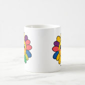 Mug Joyeuse face arc-en-ciel (Centre)