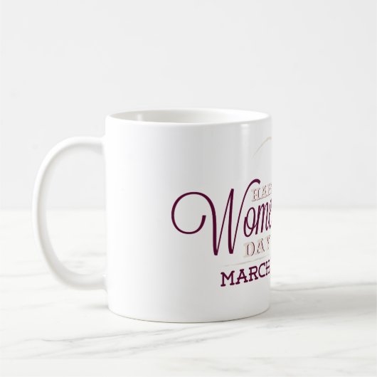 MUG JOYEUSE FEMME JOUR 8 MARS (Gauche)