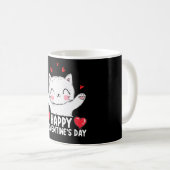Mug Joyeuse fête de la Meowentine Chat Saint-Valentin (Devant droit)