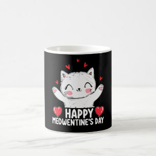 Mug Joyeuse fête de la Meowentine Chat Saint-Valentin