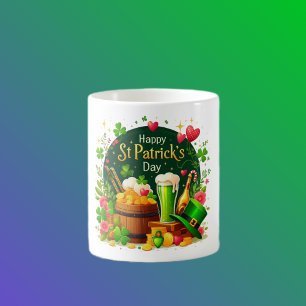 Mug Joyeuse fête de la Saint-Patrick festive