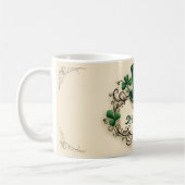 Mug Joyeuse fête de la Saint-Patrick, modèle de trèfle (Gauche)