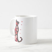 Mug Joyeuse fête de la Saint-Sylvestre Féline Cat Vale (Devant gauche)