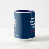 Mug Joyeuse fête de l'Indépendance Étoile Solitaire Lu (Centre)