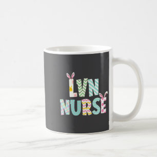 Mug Joyeuse fête de Pâques Lvn Infirmière Oreilles de