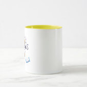 Mug Joyeuse Fête des Enseignants Illustration Mignonne (Centre)